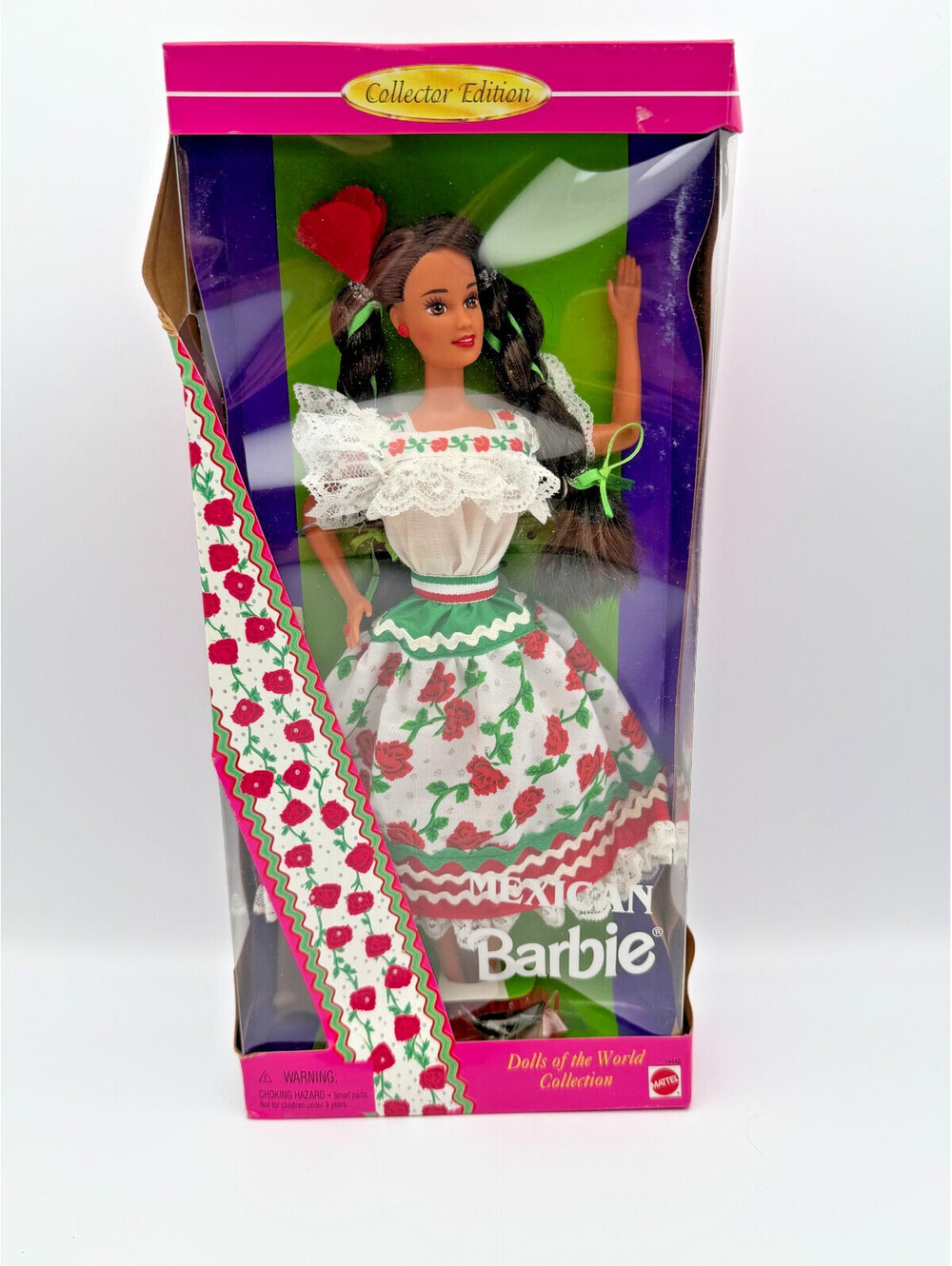 Vintage 1995 Mexican Barbie from Mattel’s Dolls of the World Collection